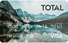 Mountain Lake Credit Card Total VISA